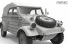 Meng Model VS-016 German Pkw.K1 Kubelwagen Type 82 (Eastern Front) 1/35
